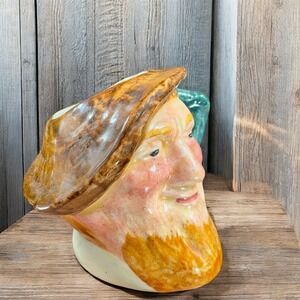 Vintage Lancaster Sandland Staffordshire Porcelain England Toby Jug Scottie Mug